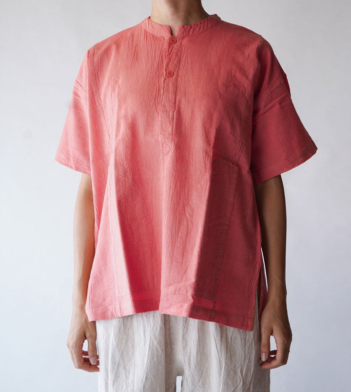 ヘンリーシャツ半袖S