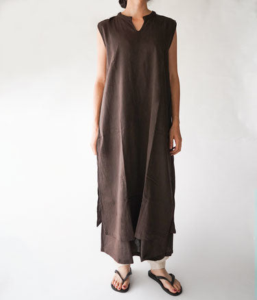 かさねワンピース袖なし