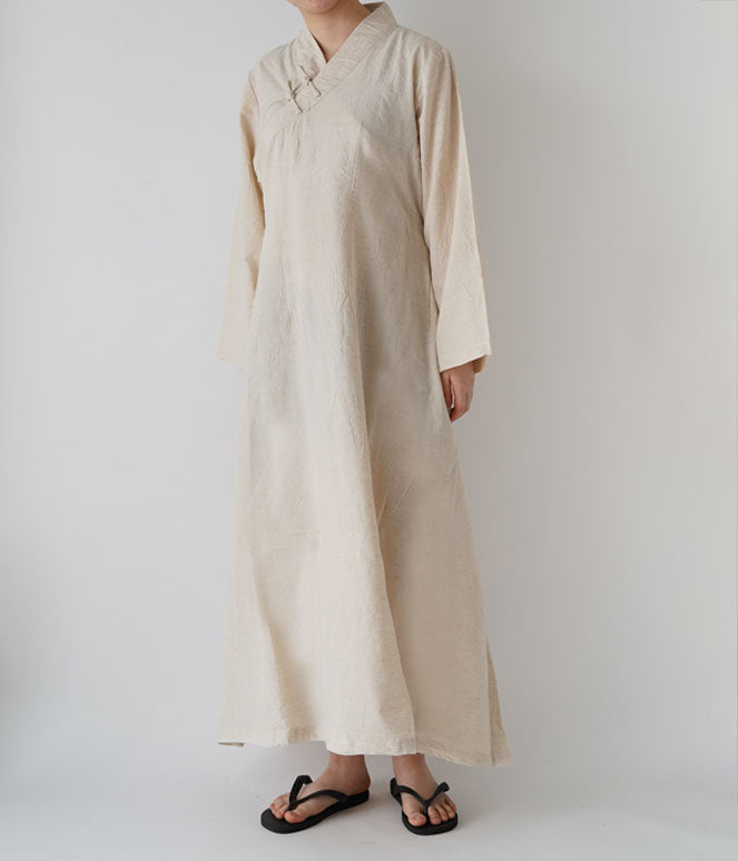 かさねチャイナワンピース長袖