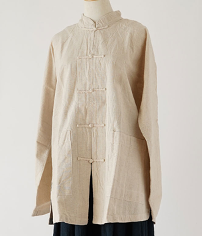 チャイナシャツ厚地M