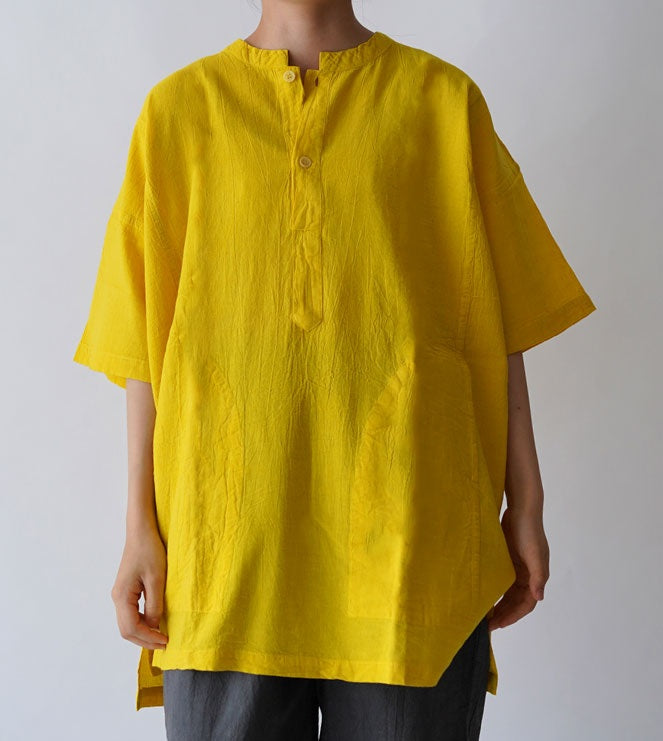 ヘンリーシャツ半袖M