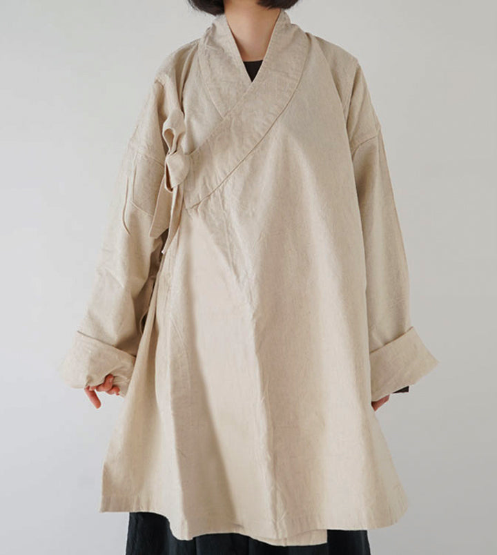 カシュクールコートL