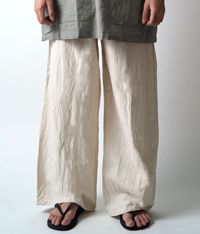 リラックスパンツ薄地L