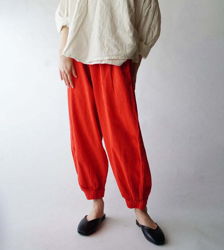 バルーンパンツスリム厚地S