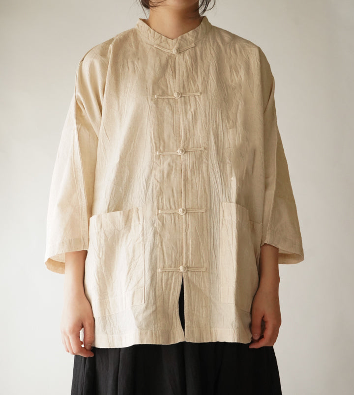 チャイナシャツ薄地S
