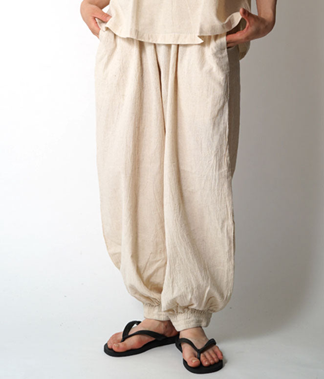 バルーンパンツスリム薄地S