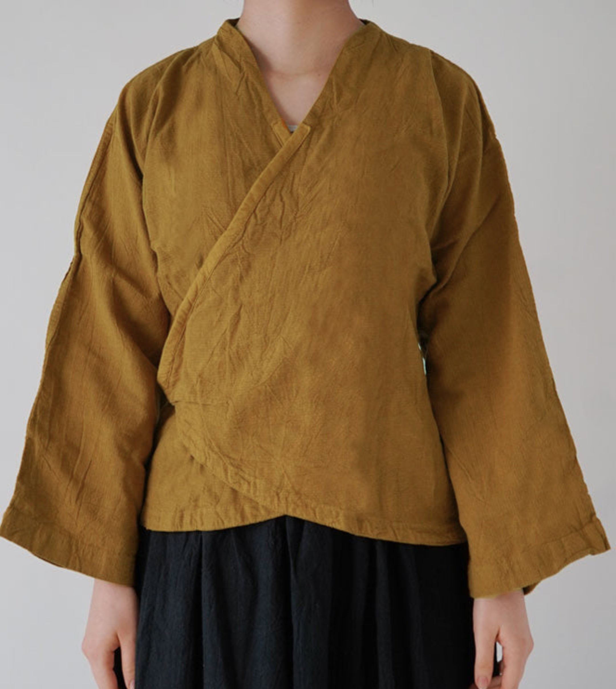 カシュクール厚地薄蜜柑