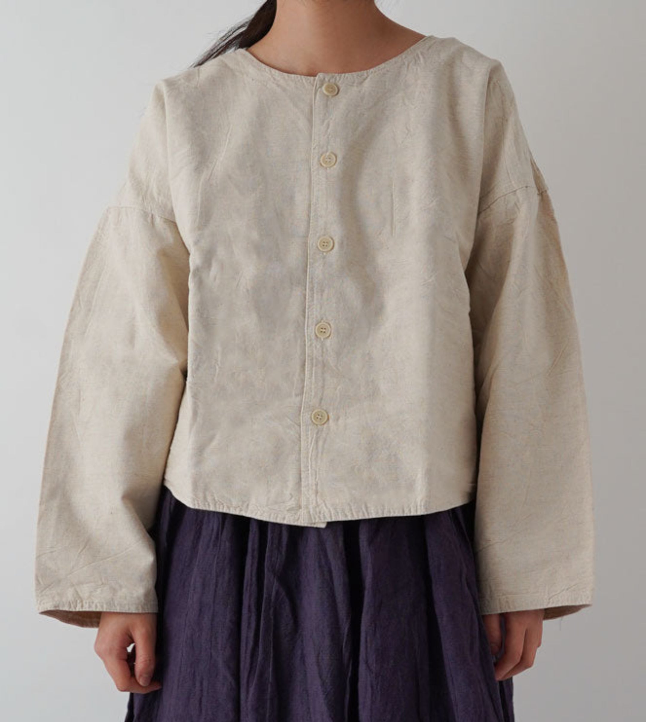 ノーカラージャケット生成