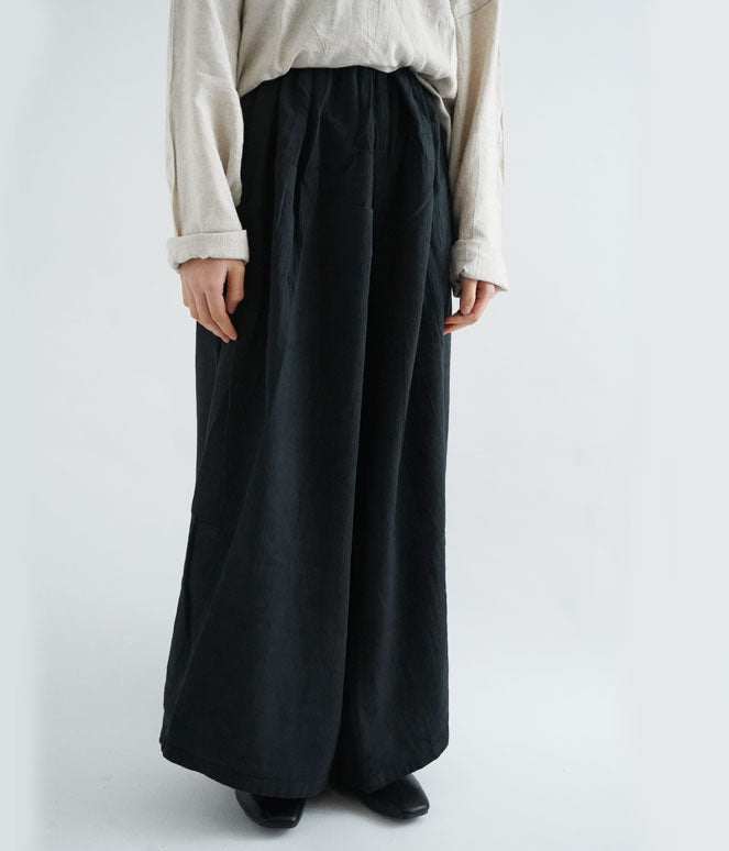 ワイドパンツ厚地L