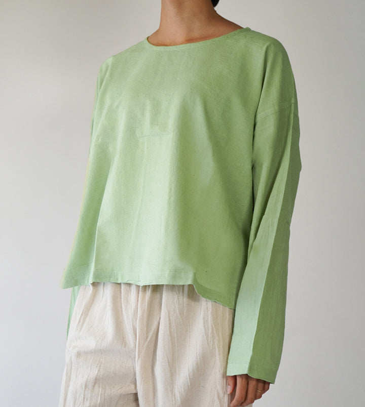 長袖ショート薄地