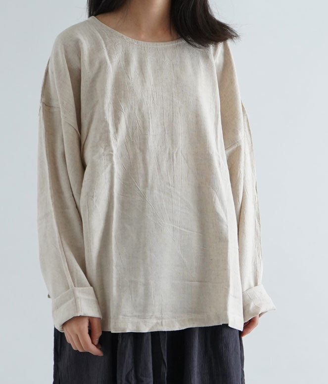 長袖ショート厚地