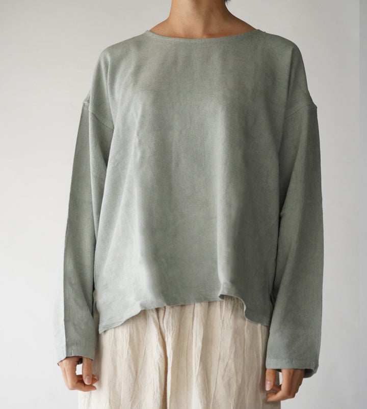 長袖ショート厚地