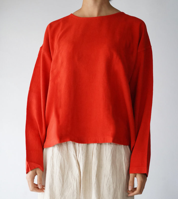 長袖ショート厚地