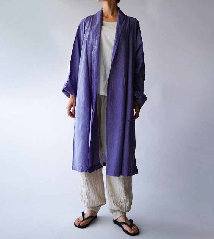 薄衣ロングカーディガン