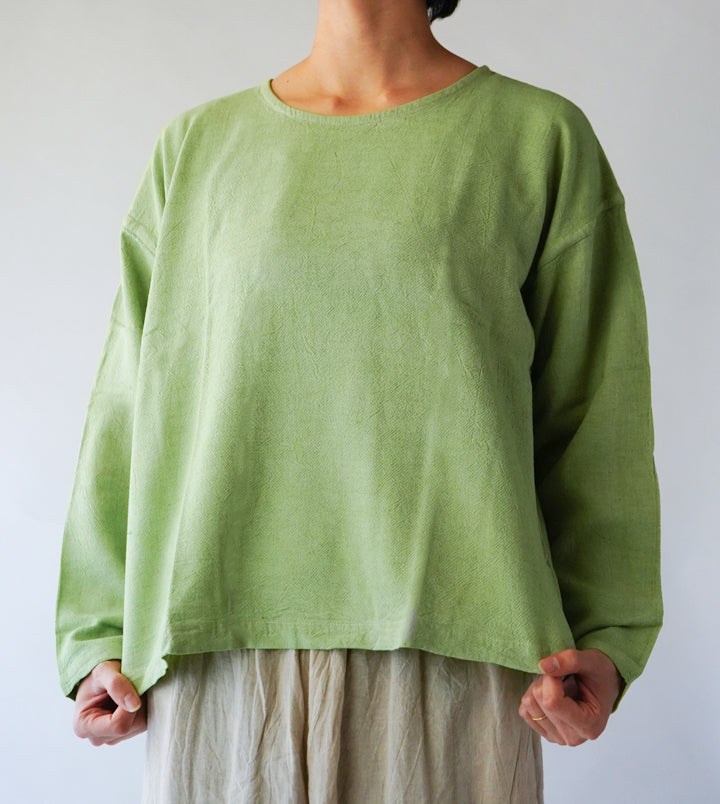 長袖ショート厚地