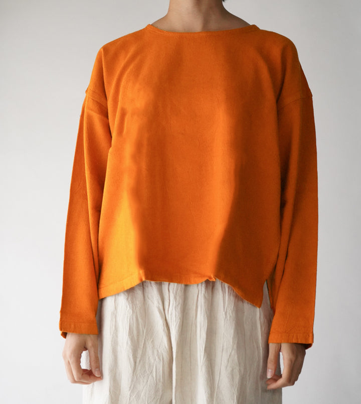 長袖ショート厚地