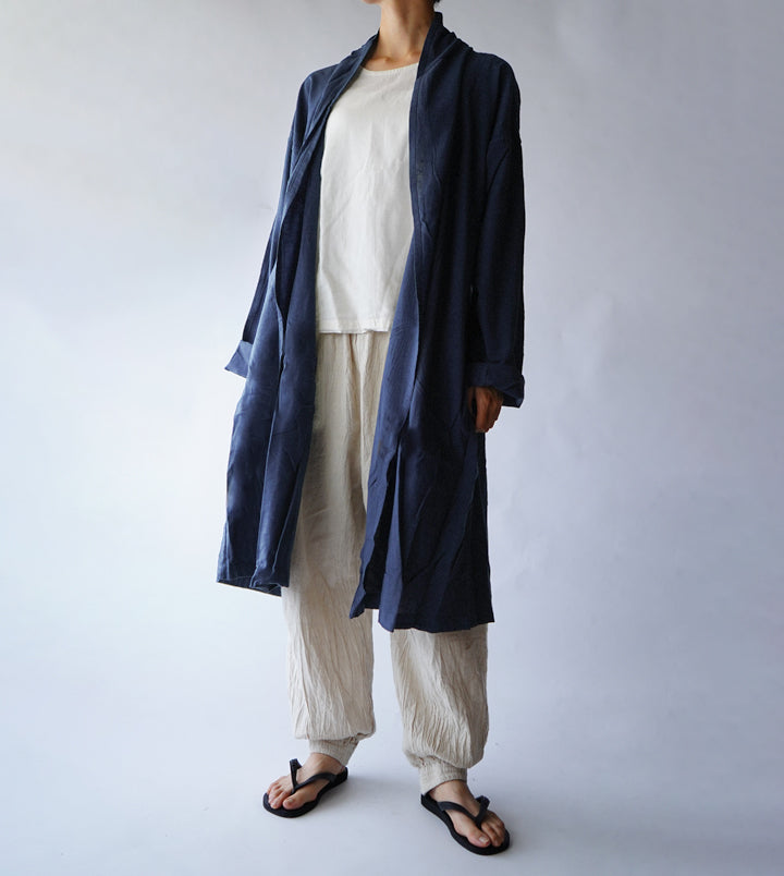 薄衣ロングカーディガン