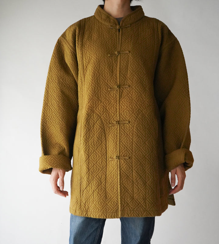 綿入れチャイナコート