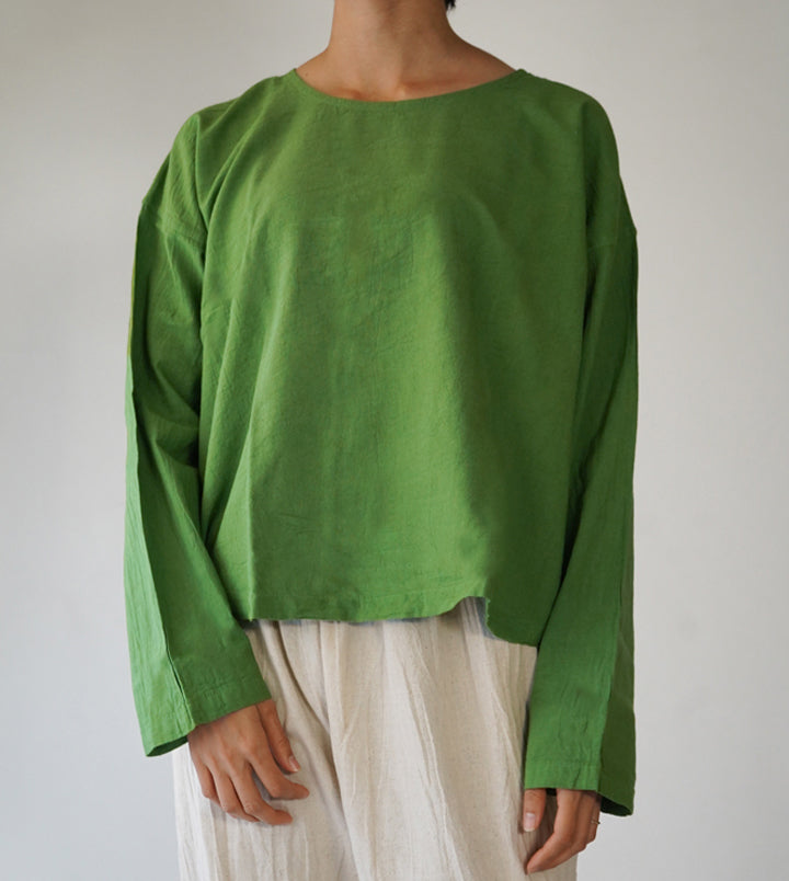 長袖ショート薄地