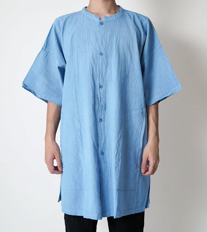 開襟シャツ半袖L