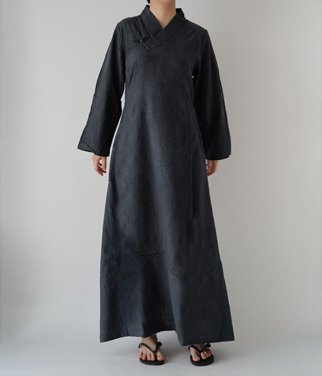 かさねチャイナワンピース長袖