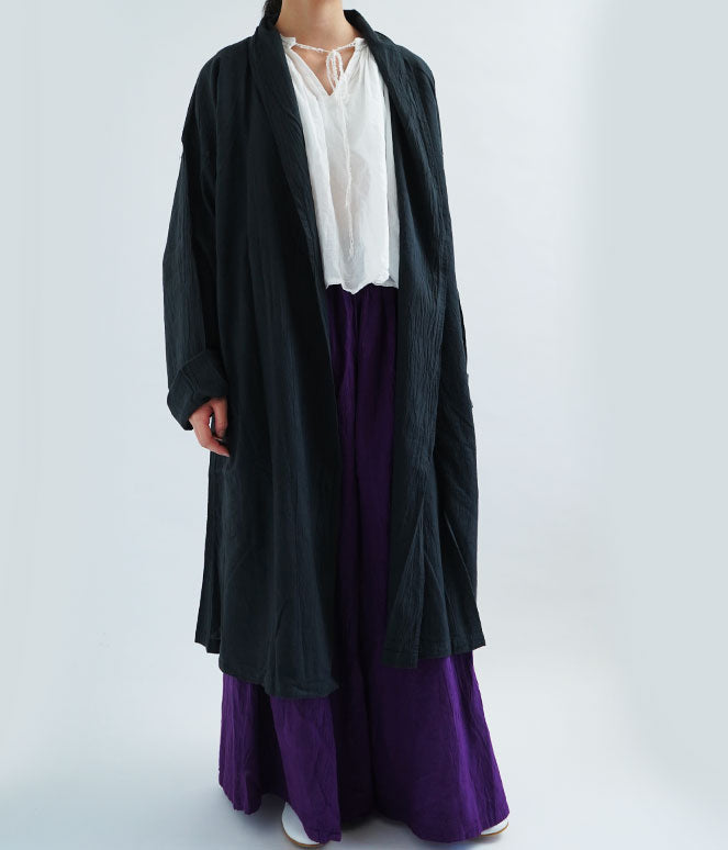 薄衣ロングカーディガン