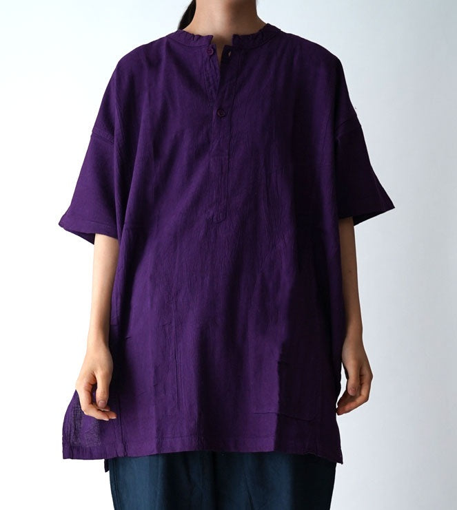 ヘンリーシャツ半袖M