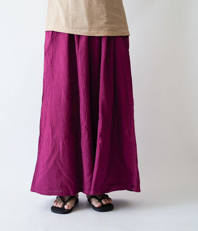 ワイドパンツ薄地L