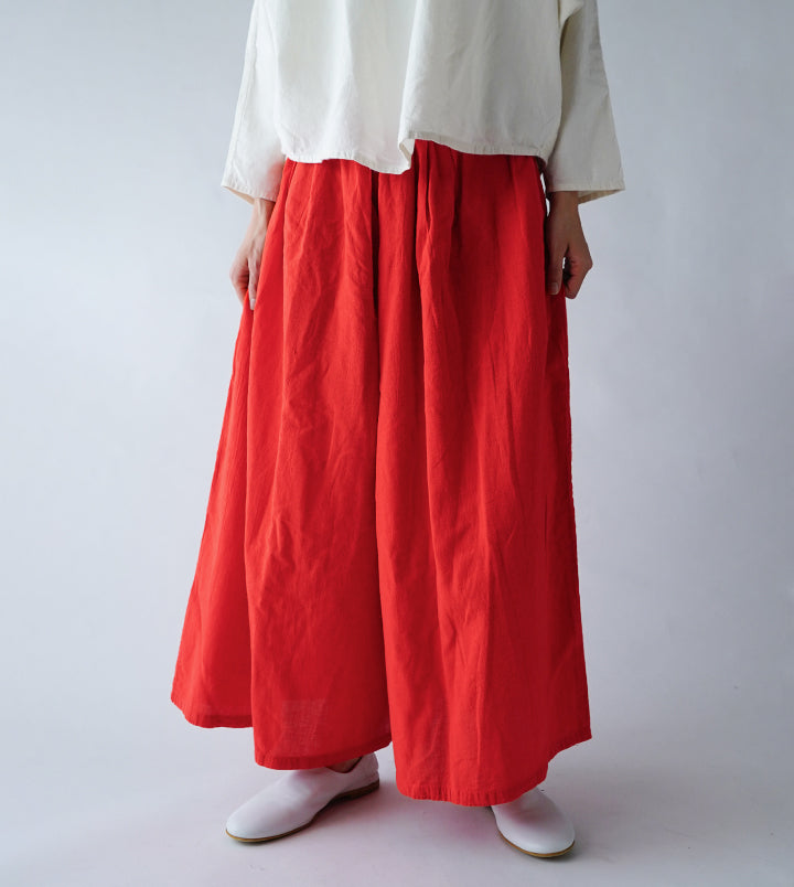 ワイドパンツ薄地L
