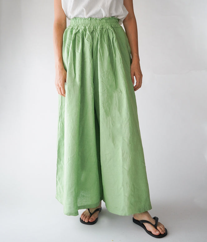 ワイドパンツ薄地L