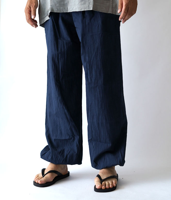 バルーンパンツスリム薄地L