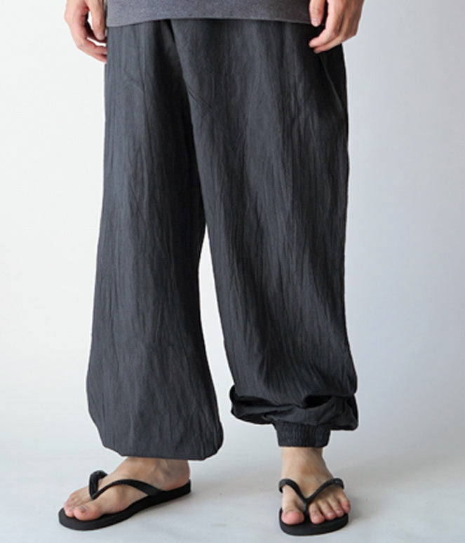 バルーンパンツスリム薄地L