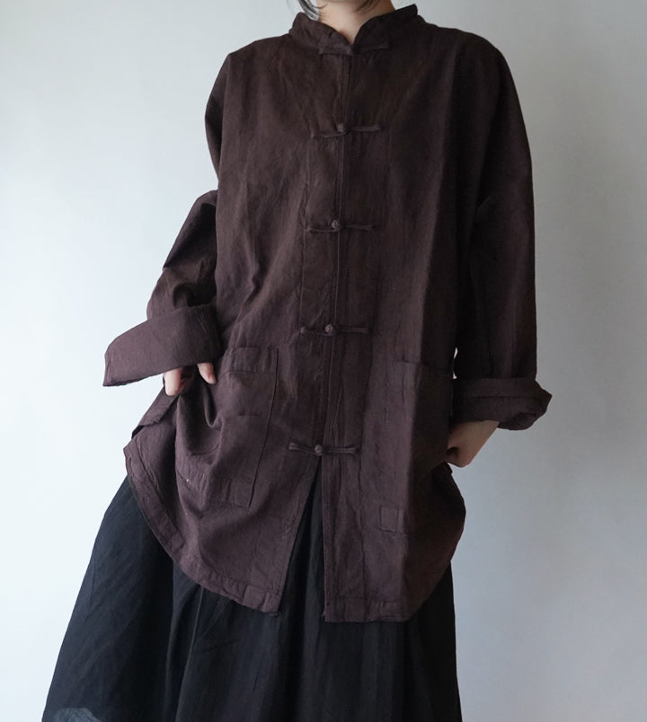 チャイナシャツ厚地L