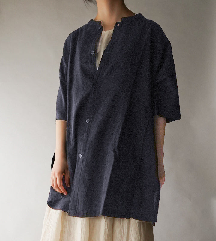 ヘンリーシャツ半袖L