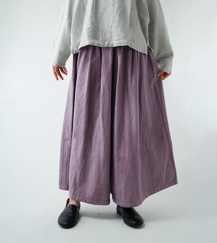 ワイドパンツ厚地M