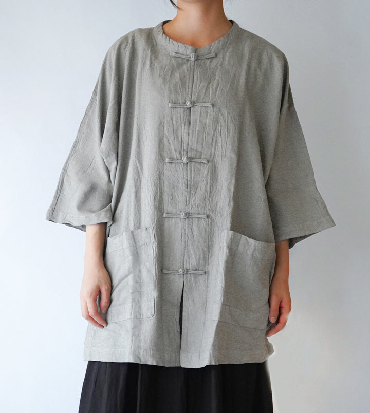 チャイナシャツ薄地M