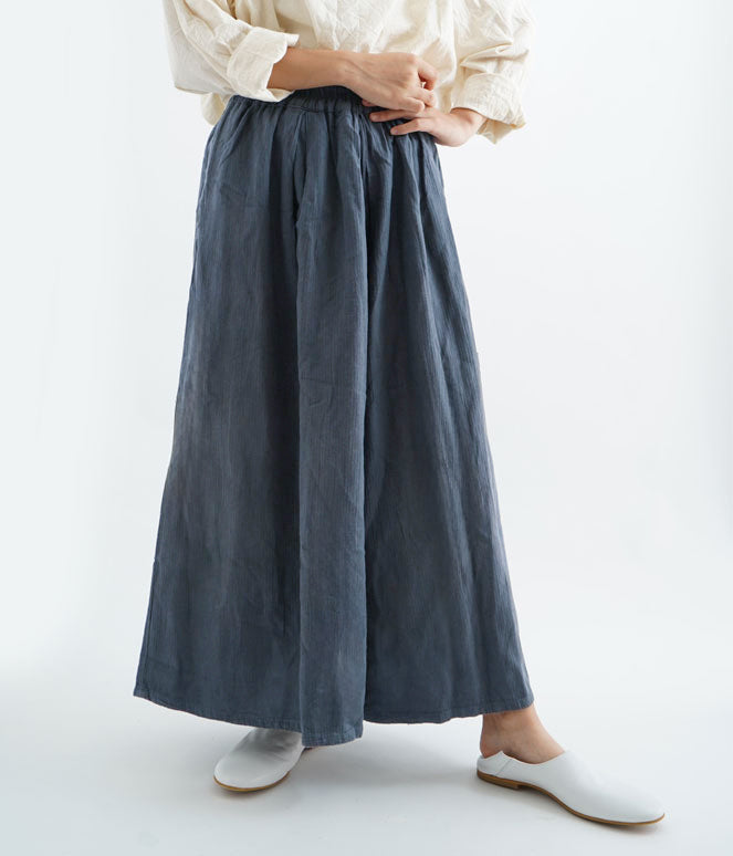 ワイドパンツ厚地M