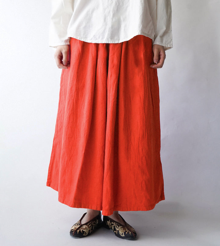 ワイドパンツ厚地M