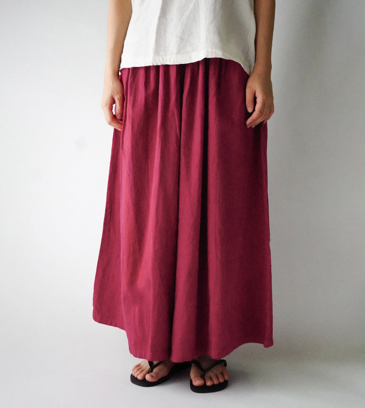 ワイドパンツ厚地M