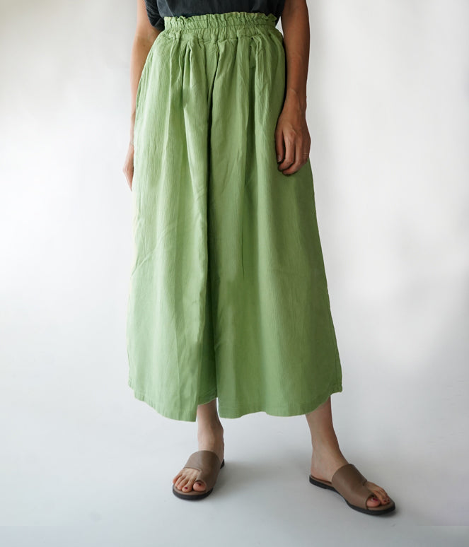 ワイドパンツ厚地M