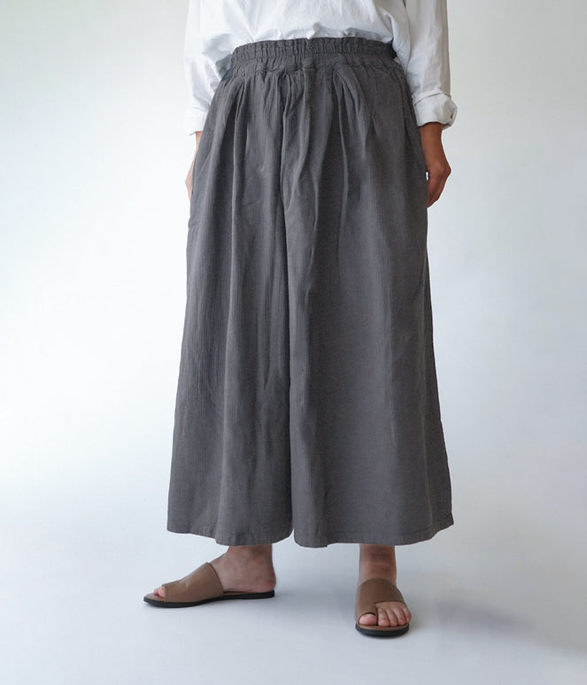 ワイドパンツ厚地M