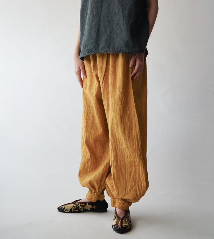 バルーンパンツスリム薄地S