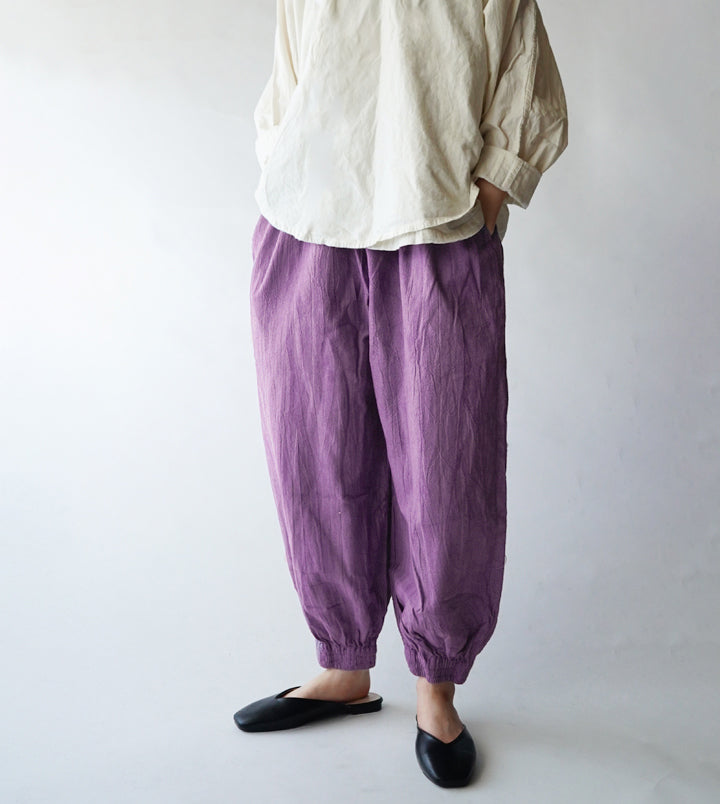 バルーンパンツスリム厚地S