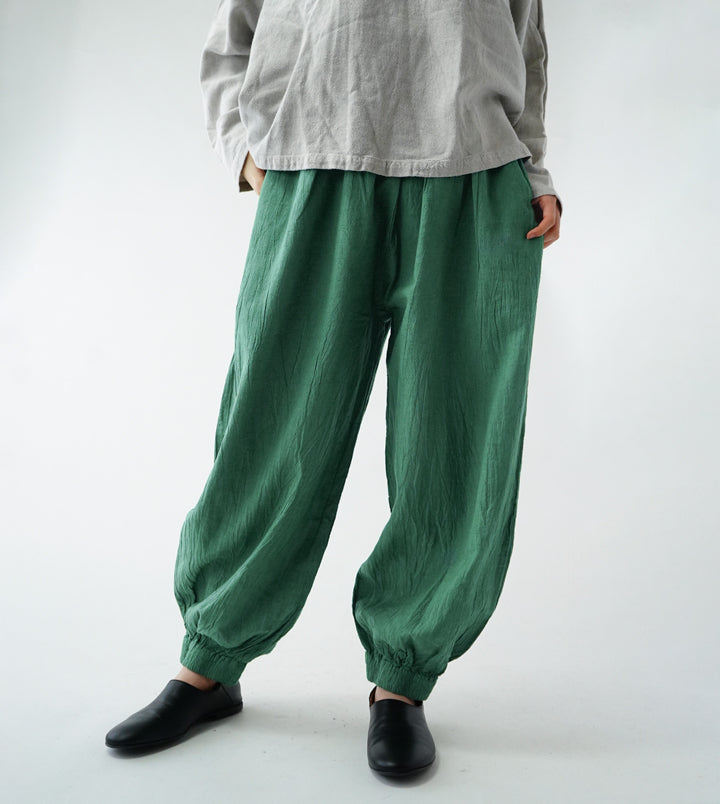 バルーンパンツスリム薄地S