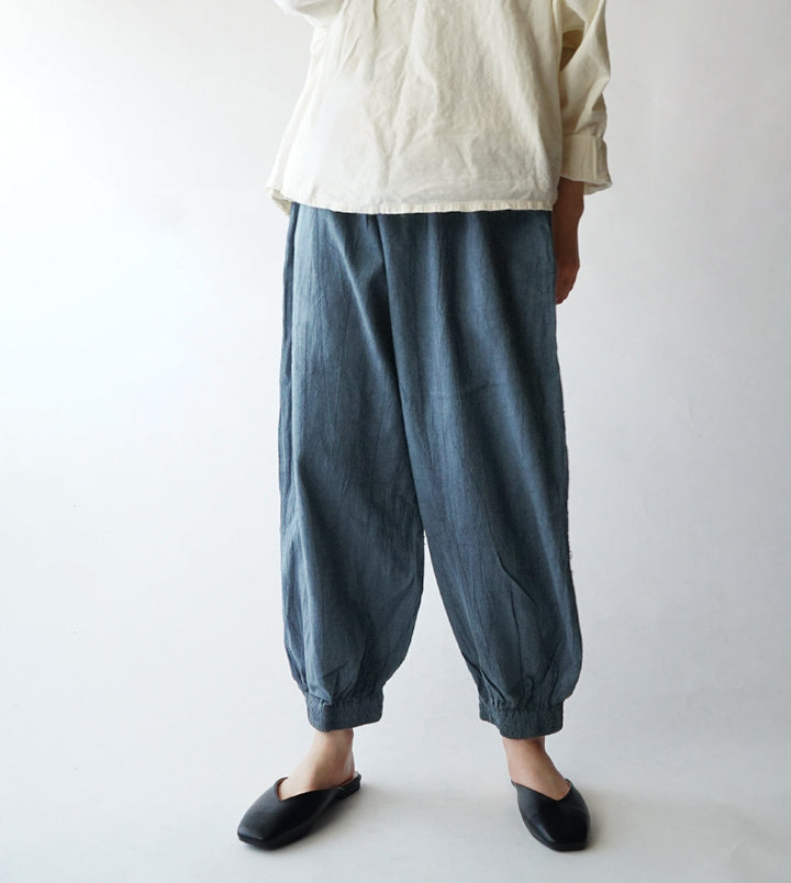 バルーンパンツスリム厚地S