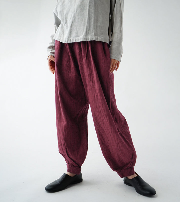 バルーンパンツスリム薄地S