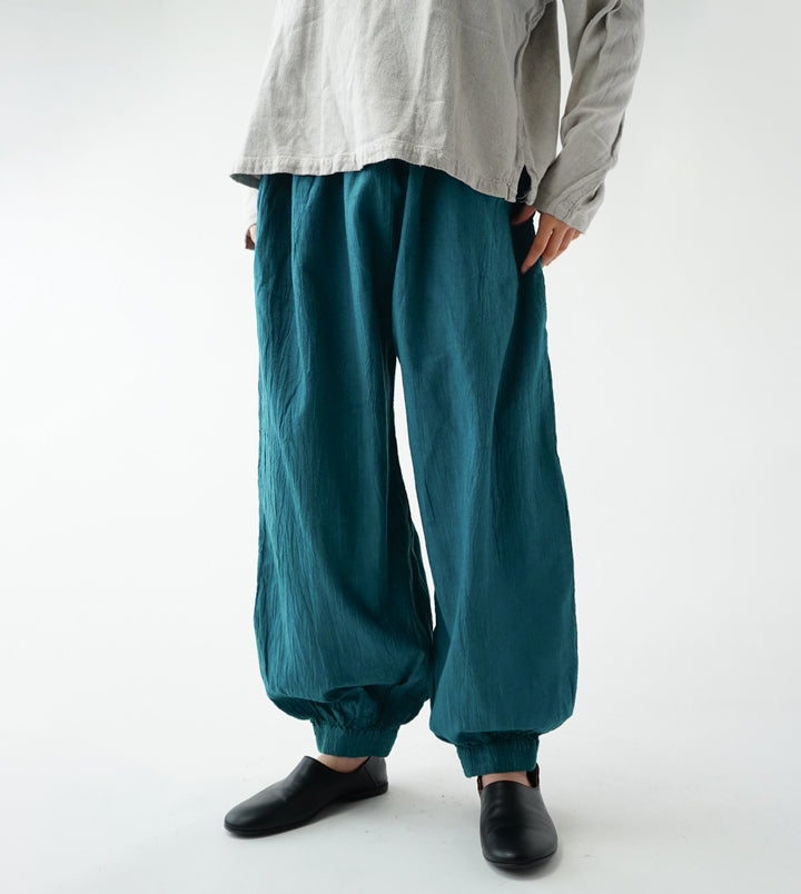 バルーンパンツスリム薄地S