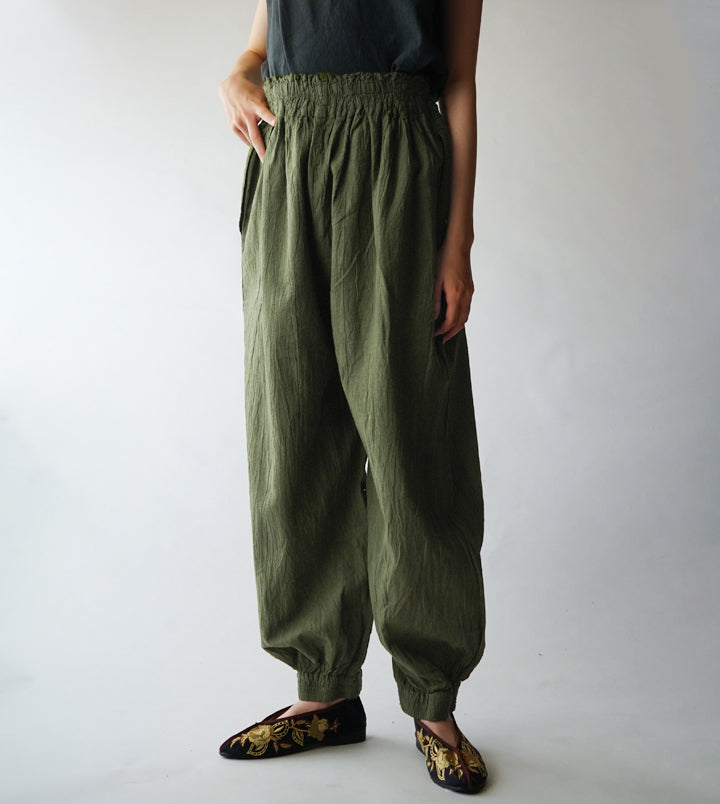 バルーンパンツスリム薄地S