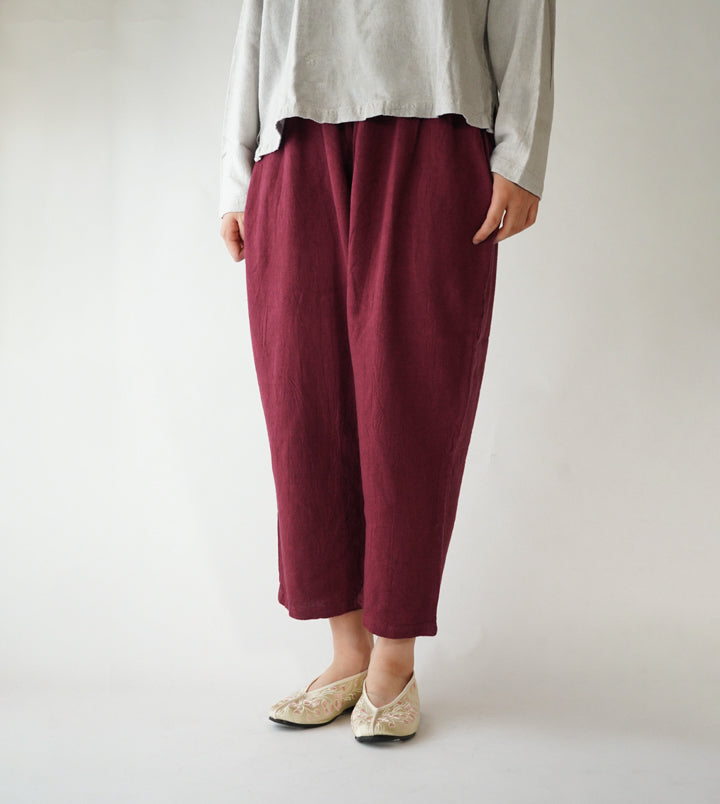 シンプルパンツ厚地S