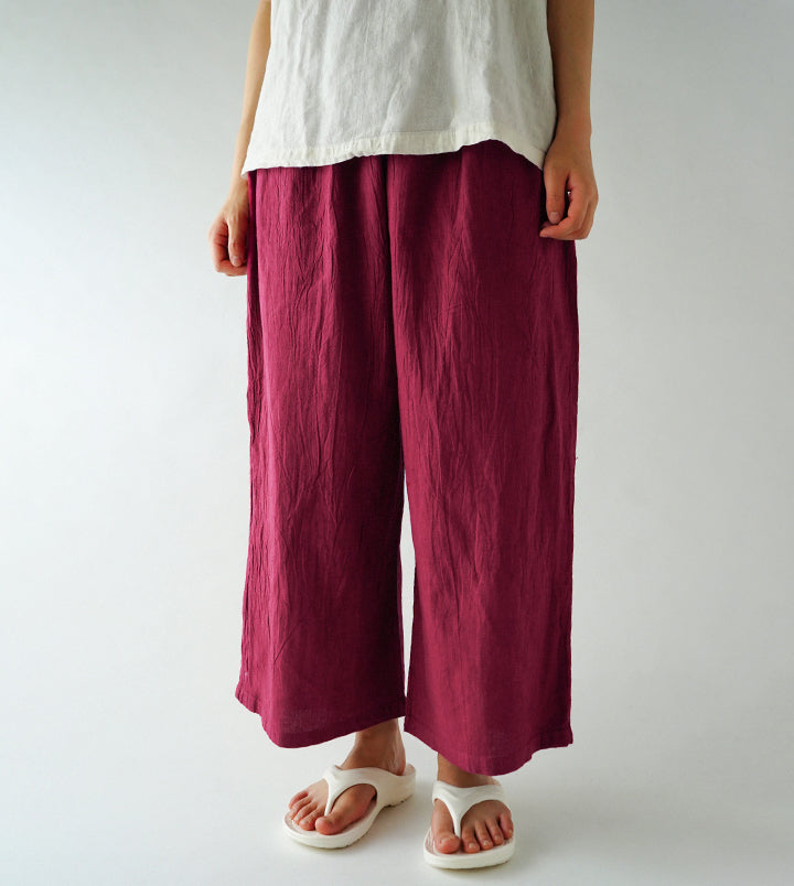 リラックスパンツ薄地S